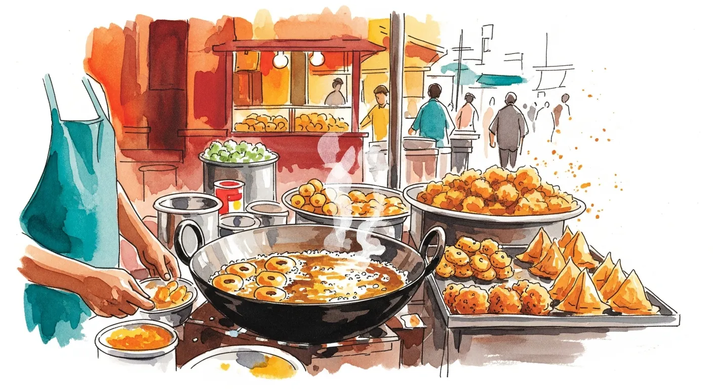 Mumbai street-food food in Ghatkopar's Khau Galli