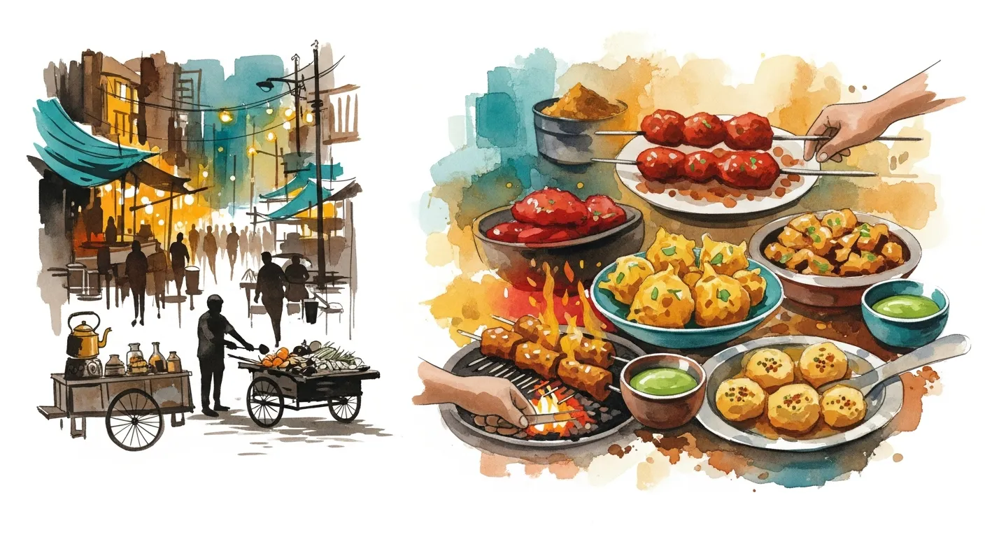 Investigating how seasonal street food vendors on Mohammad Ali Road, famous during Ramadan, economically adapt their business models during the off-season, and how permanent establishments in the area cope with the sharp drop in footfall and tourist interest. — Mohammad Ali Road, Mumbai