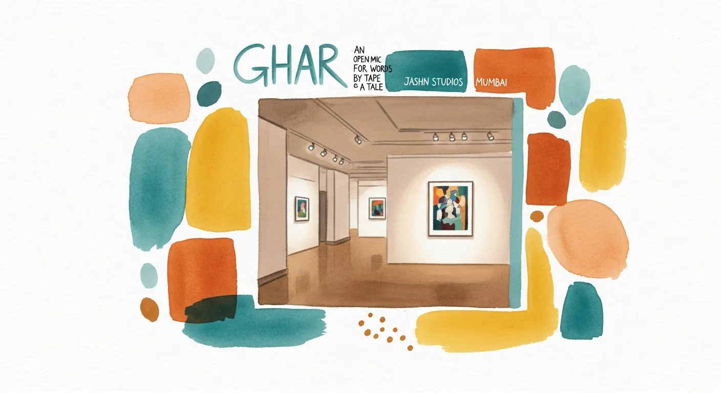 Ghar - An Open Mic For Words By Tape A Tale
