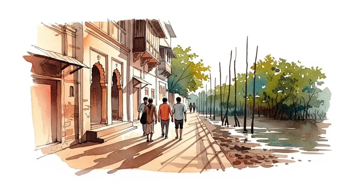 Mangrove Walk at Gorai in Mumbai