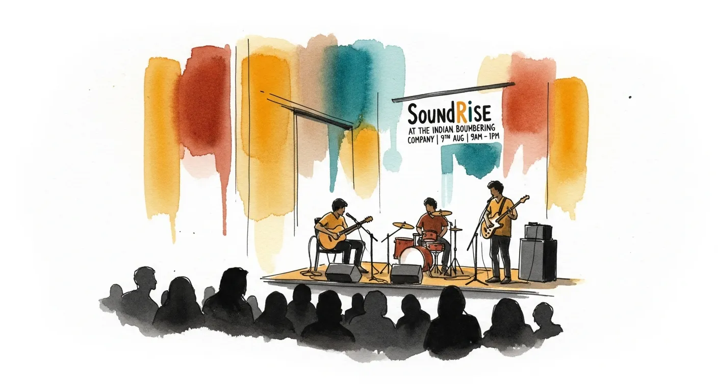 SoundRise at The Indian Bouldering Company | 9th Aug | 9am - 1pm